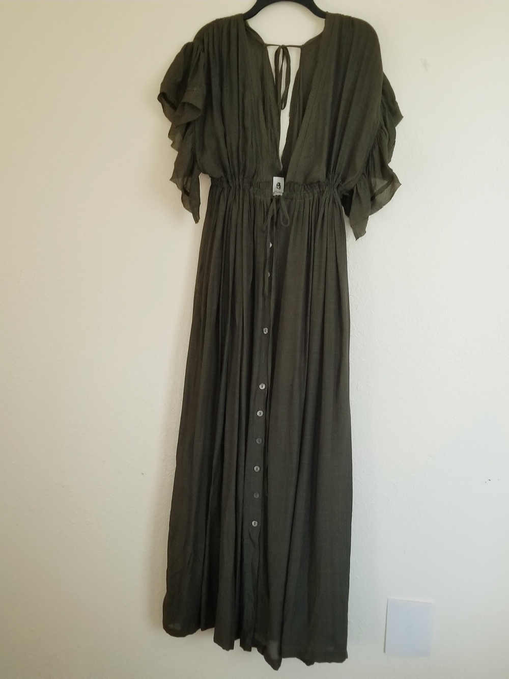 Maxi Dress Olive Green